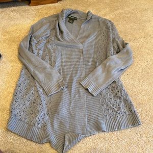 Eddie Bauer Gray Women's Cardigan Sweater